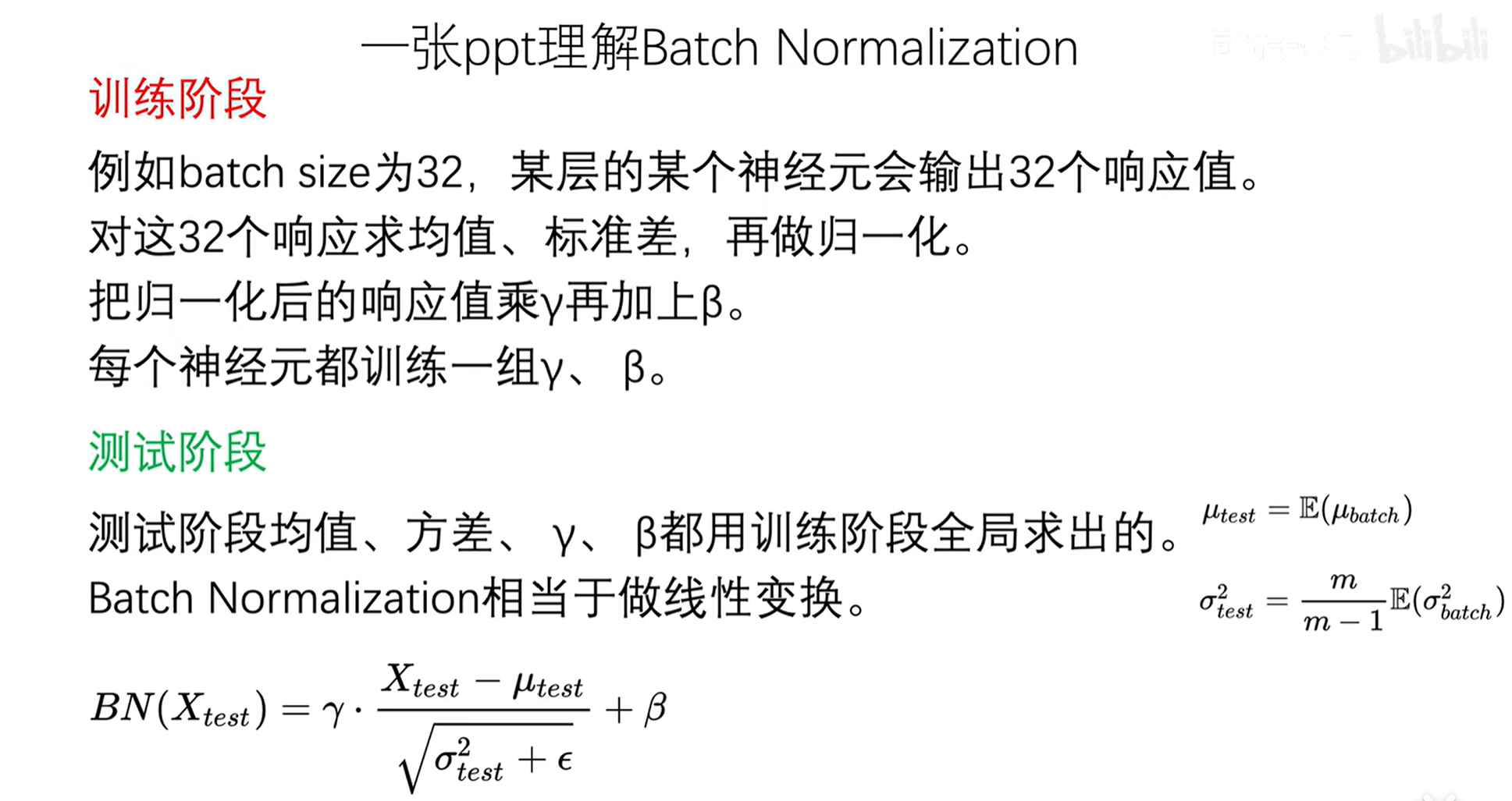 Batch Normalization